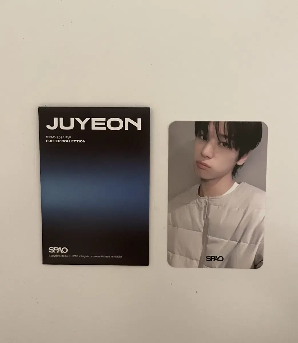 The Boyz juyeon Spao unreleased photocard Photocard