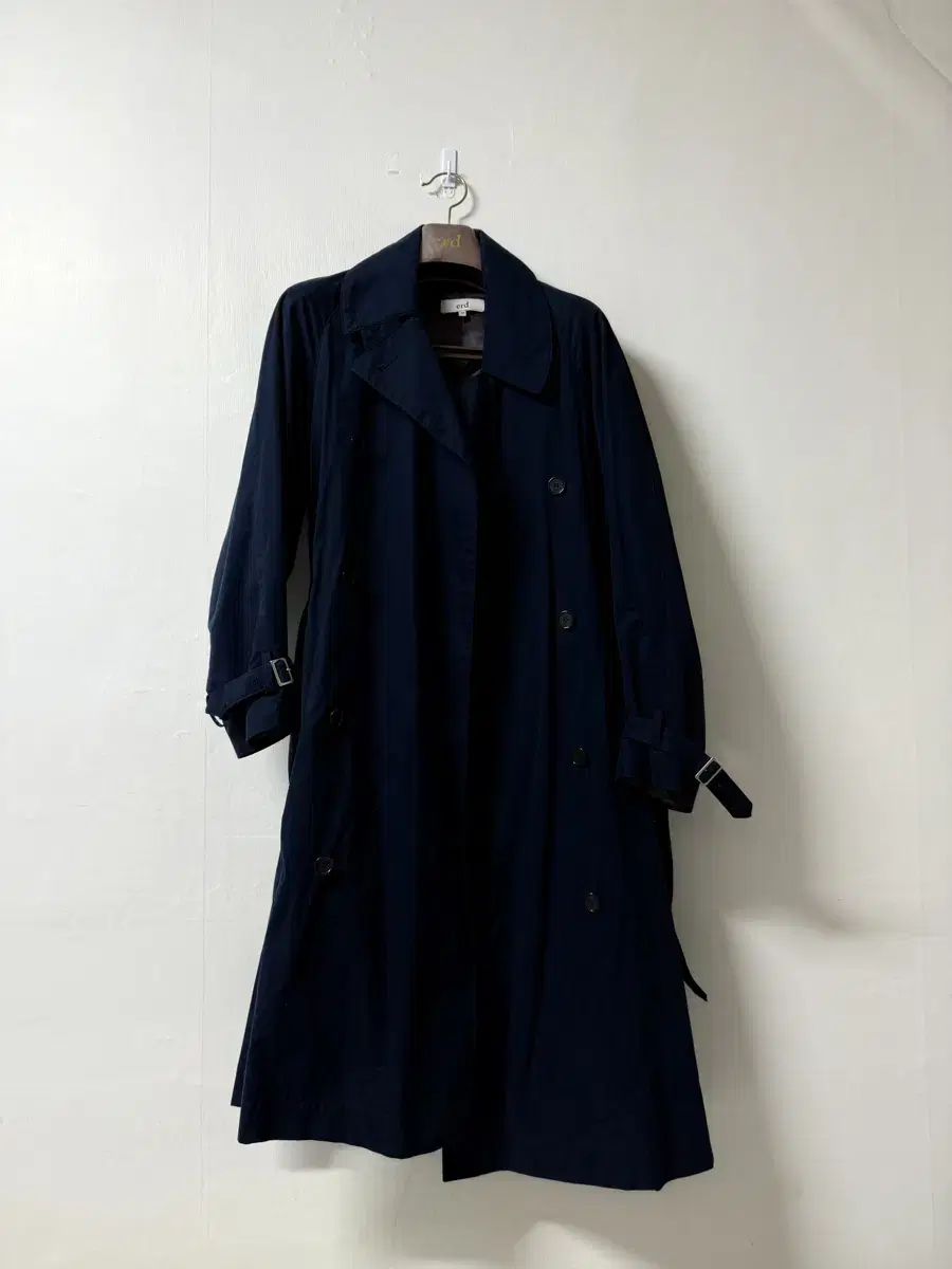 Erdi trench coat navy