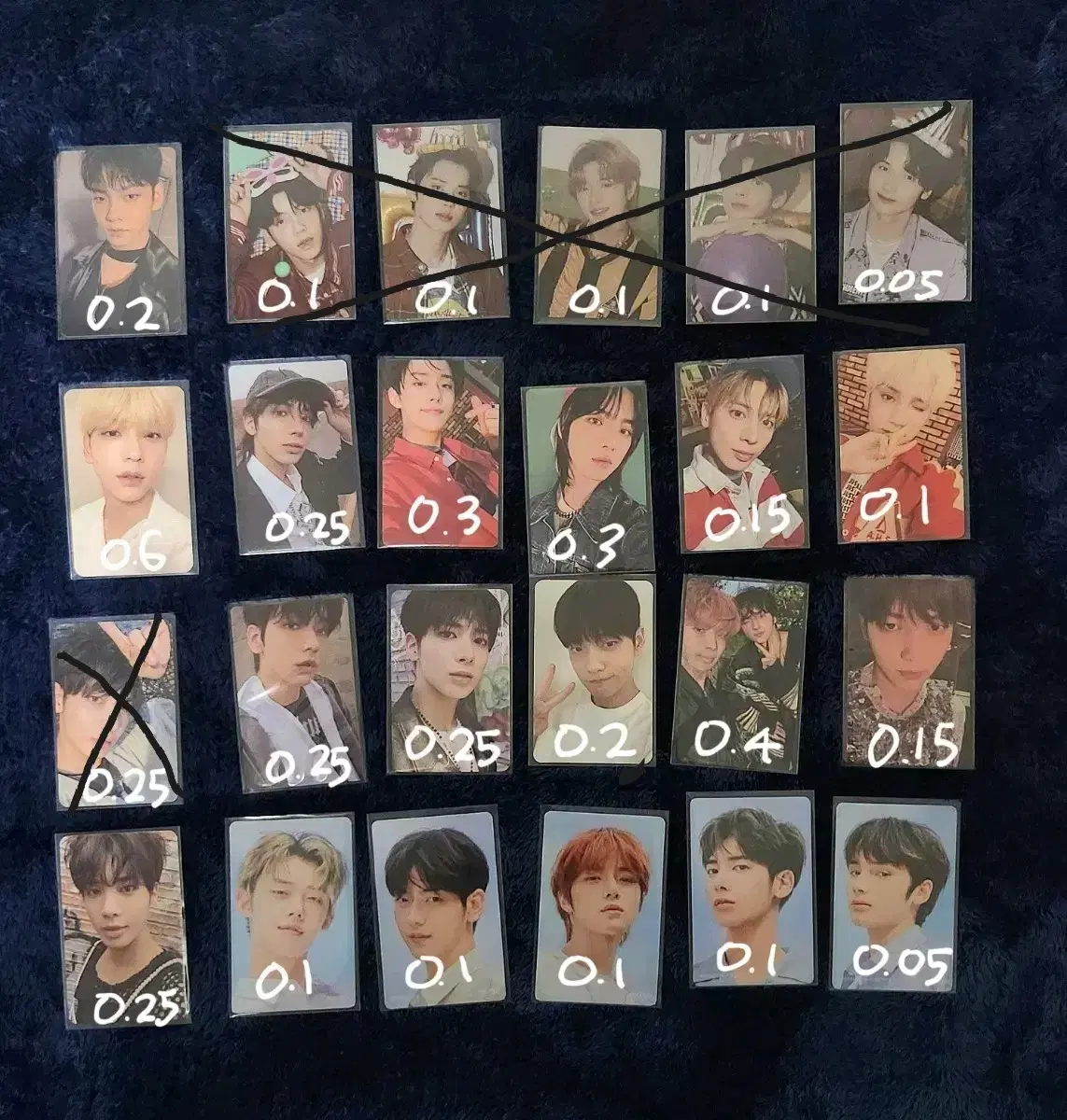 txt photocard to wts