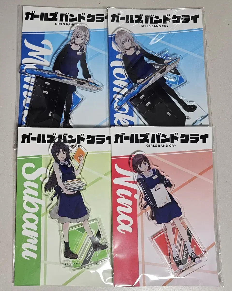 Girls Band Cry Gulkra Girlband Shimamura Instruments acrylic stand sell WTS