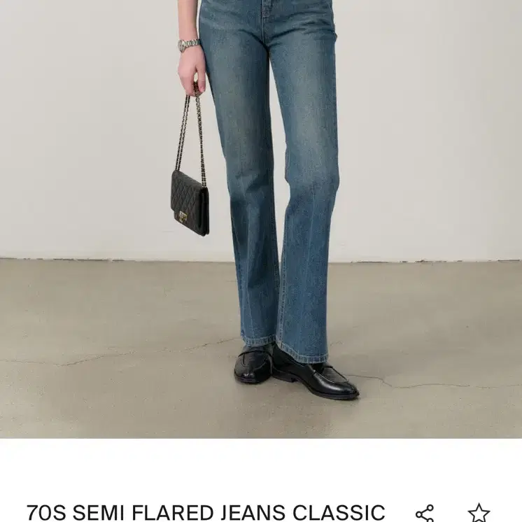 던스트(dunst) 청바지, 70S SEMI FLARED JEANS CL