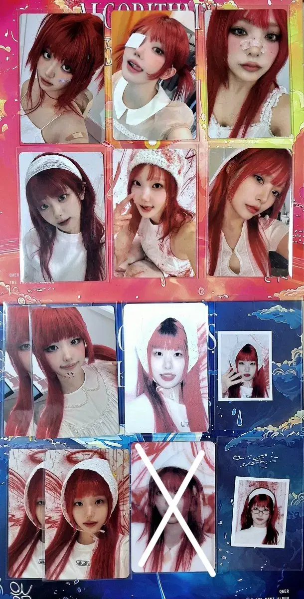 QWER album photocard algorithm's blossom chodanmagenta hina siyeon