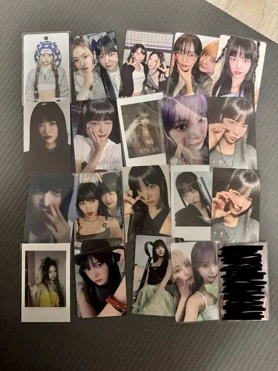 le sserafim hong eunchae photocard