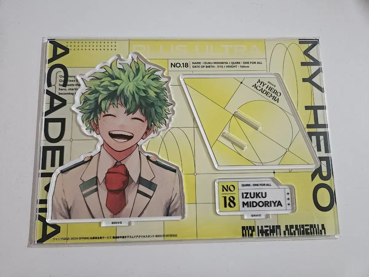 Hiroaka Nahia Gigajump Spring Midoriya Izuku Acrylic