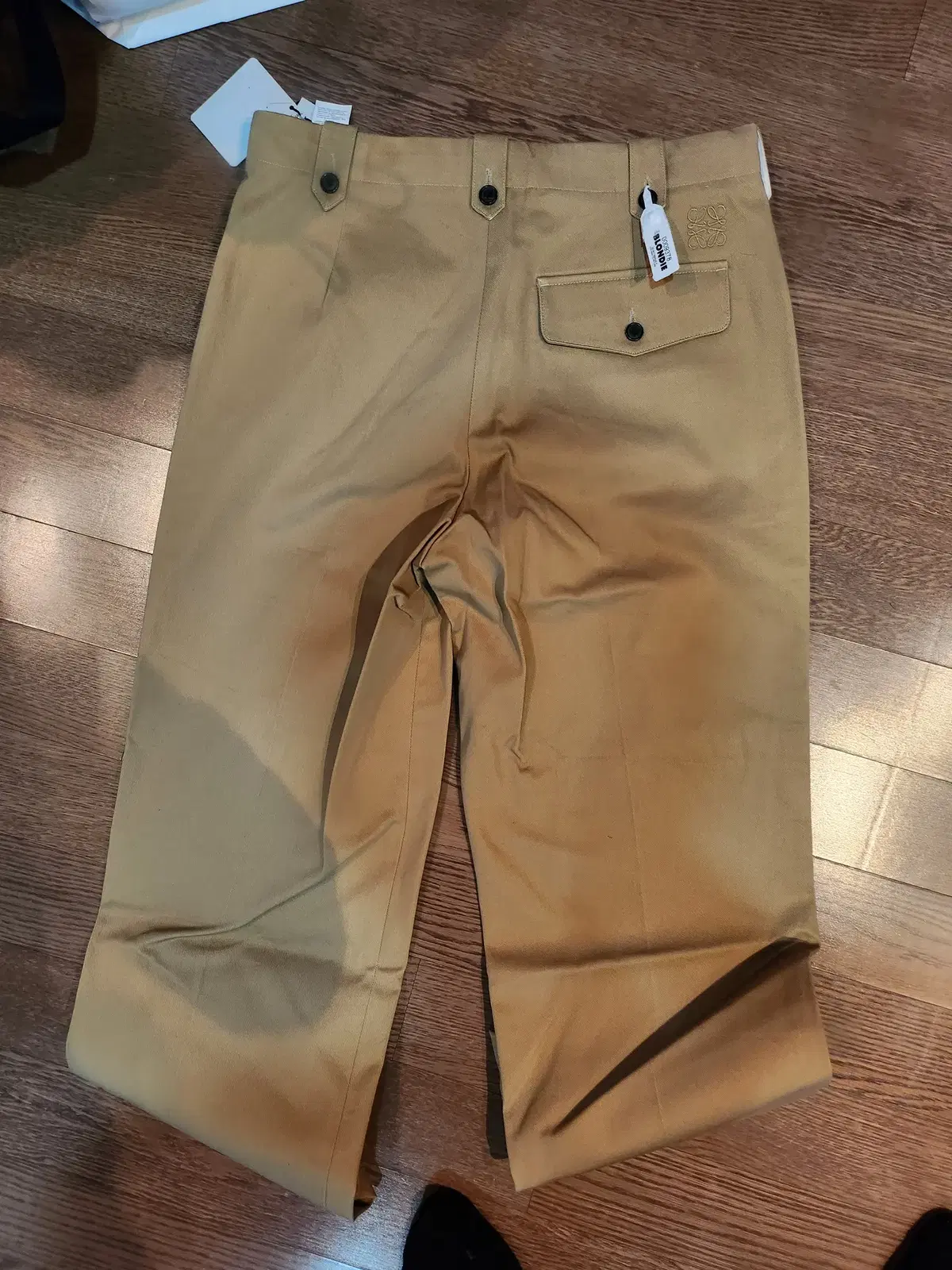 Loewe Camel Wide-leg Trousers 48