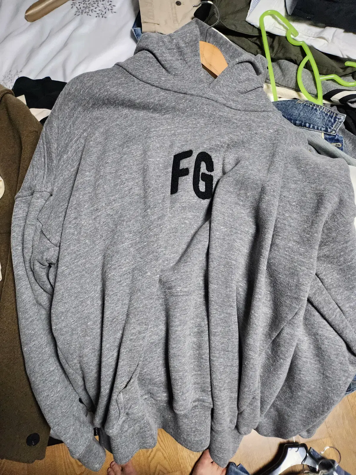 Peer Of God 6th Gray Hoodie