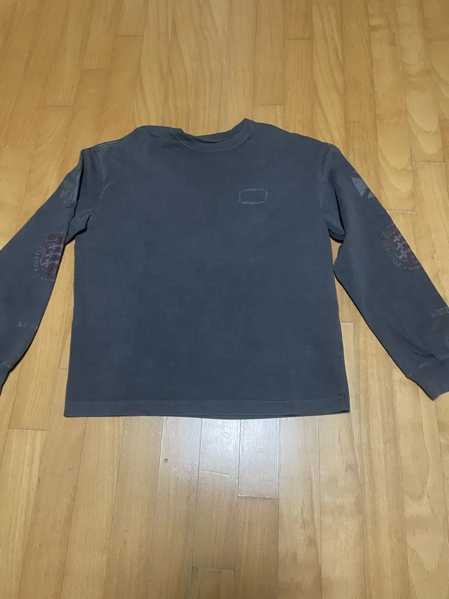 [3] Polyester Long Sleeve Charcoal