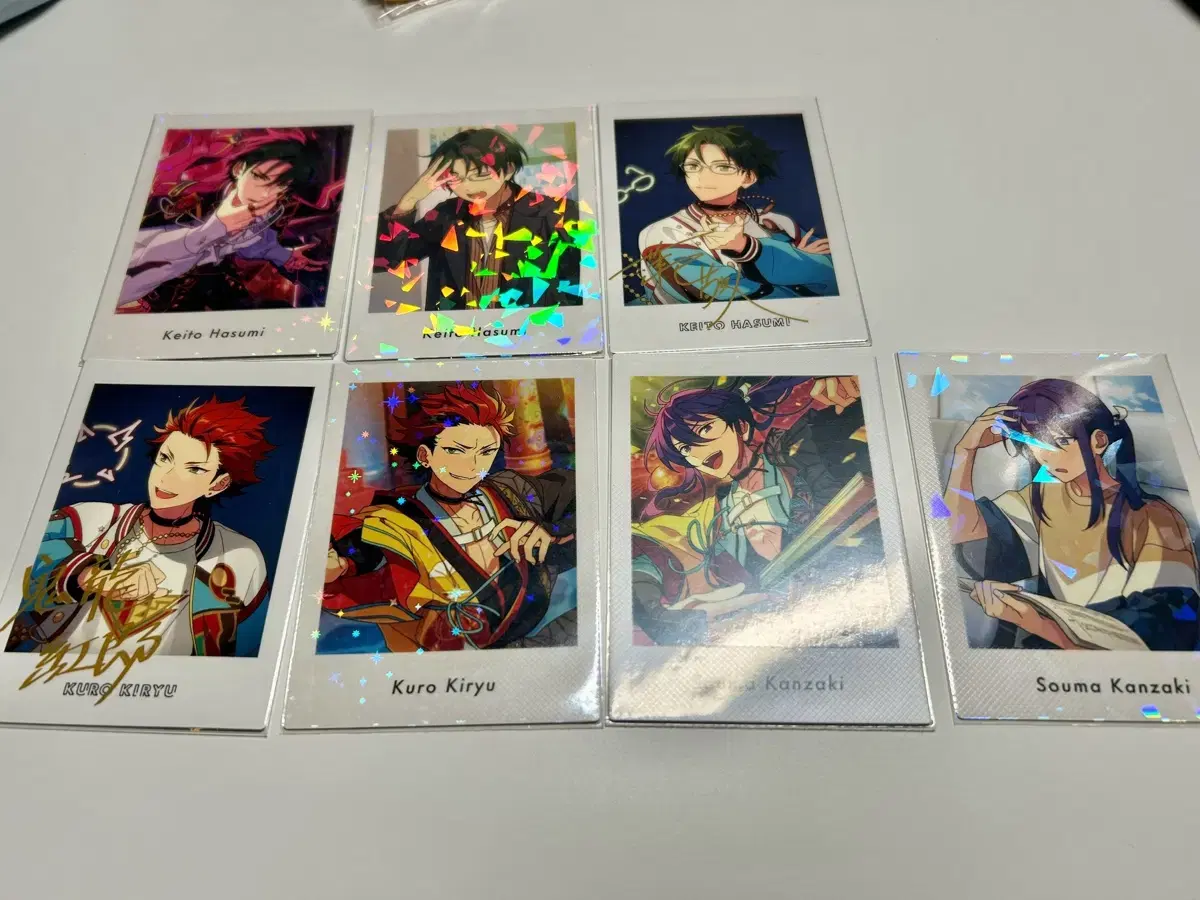 Angsta Hong Wall (Kiryu Kuro, Soma Kanzaki, Keito Hasumi) 7 sheets 1000 yen