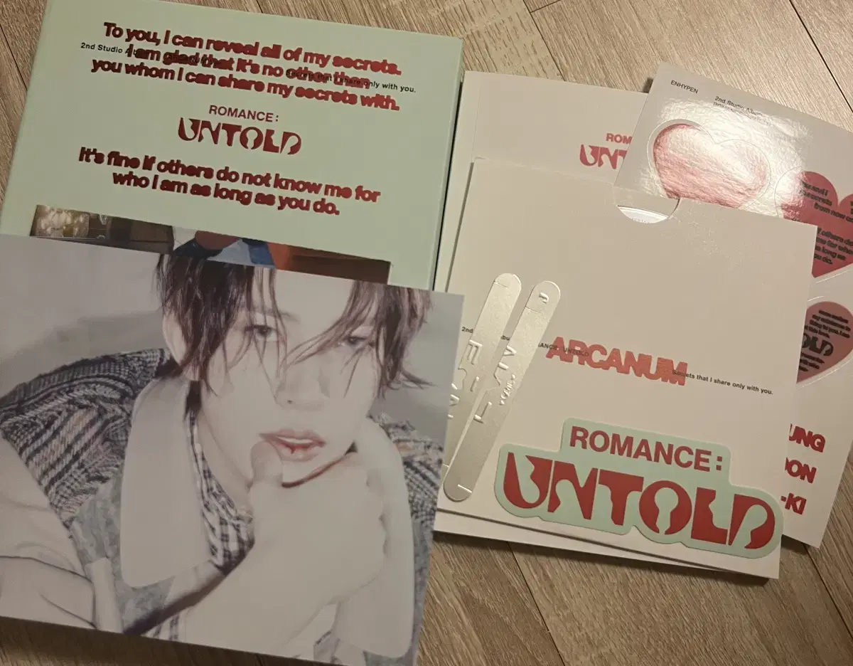 Enhypen Romance Untold Arcanum unsealed album