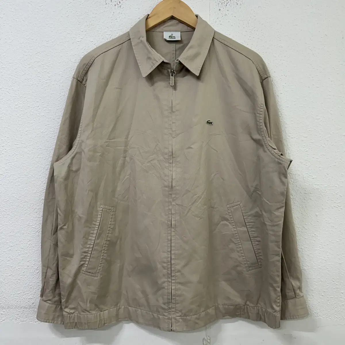 [100] Lacoste Bayport Swing Top Herrington Bloomers Jacket Beige 0528