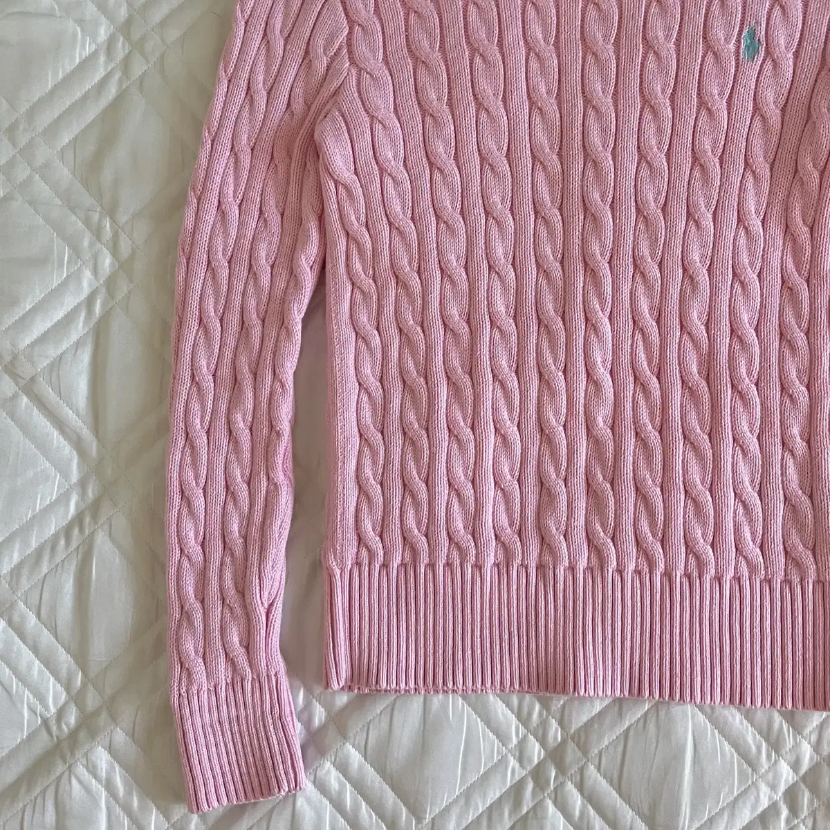 POLO RALPH LAUREN cotton 100% cable knit