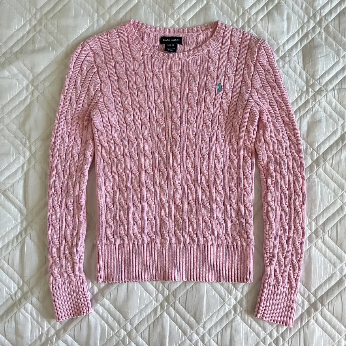 POLO RALPH LAUREN cotton 100% cable knit