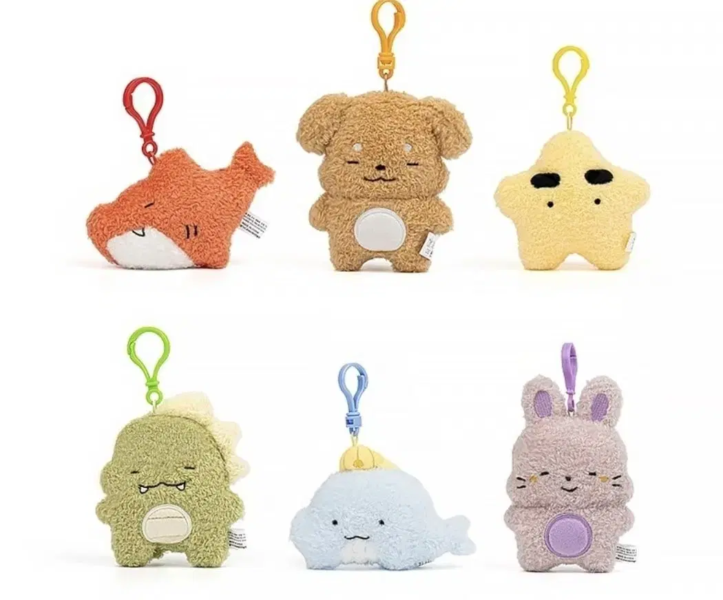 (Finish) Pixelly Doll Keyring Larder Each suhyeon Sleepground Duckie Dinosaur