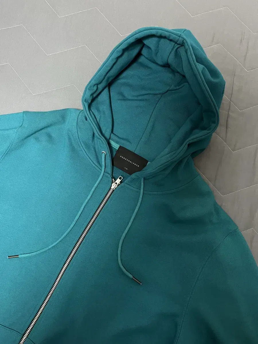 [XL] Personal Pack 2-Way Hooded Zip Up Deep Aqua