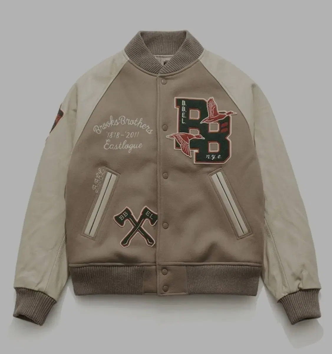 [Eastrog x Brooks Brothers] 23FW Varsity L