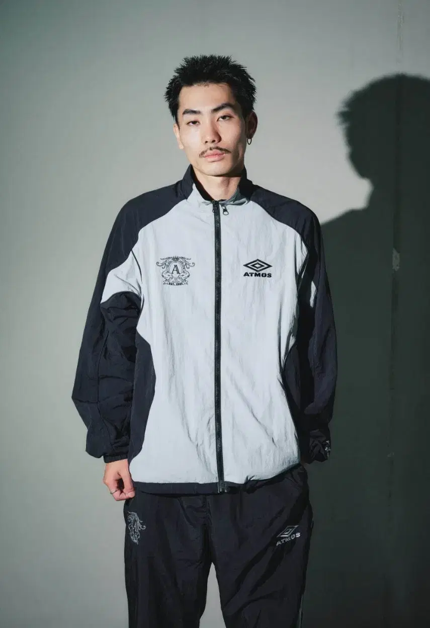 Umbro x Atmos 24FW Track Jacket/Track Pant Setup Black XL