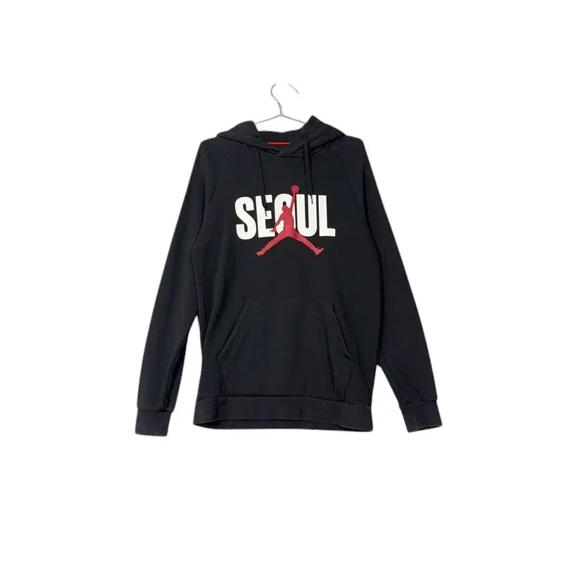 [Jordan] Seoul Logo Black Hoodie M