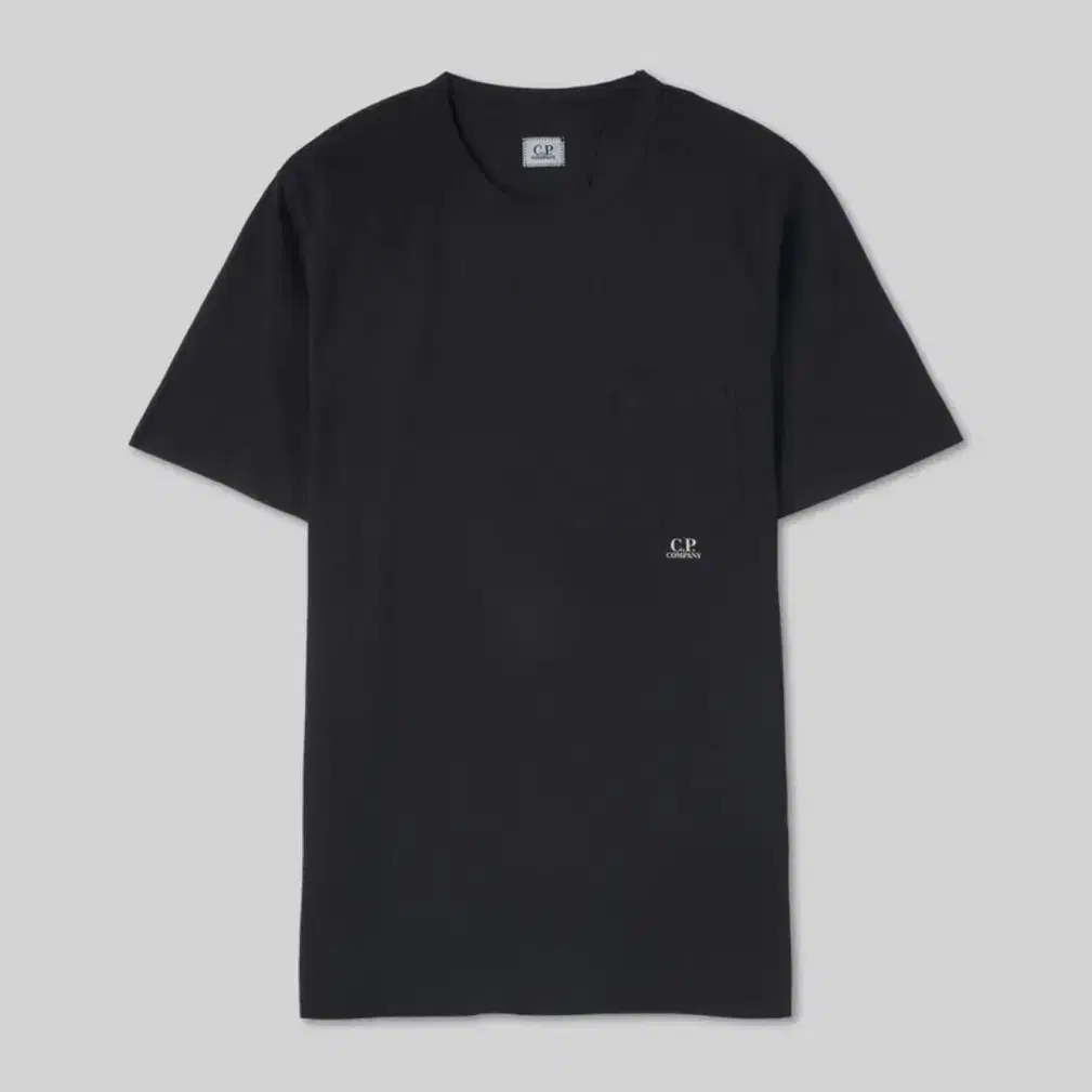 (새상품) CP COMPANY 24/1 포켓 티셔츠 블랙 95 S