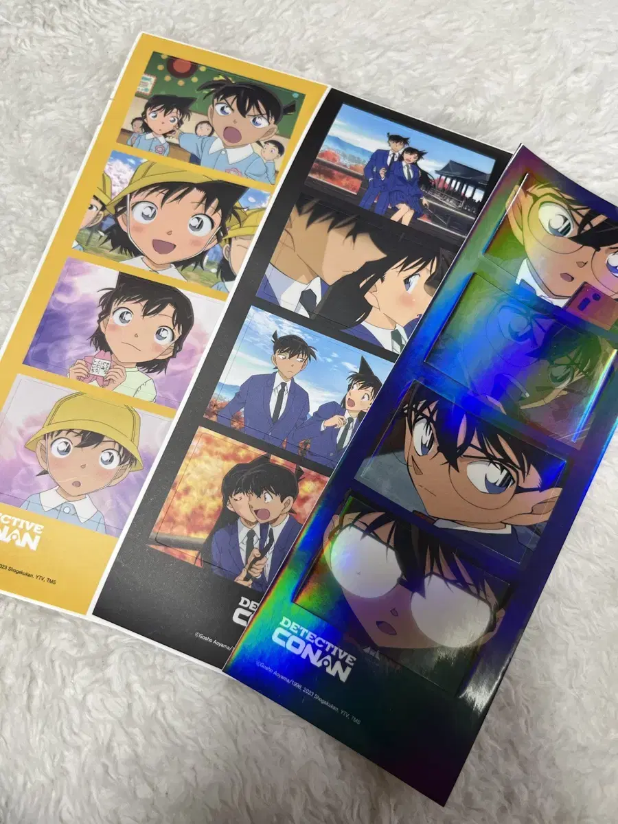 Detective Conan 4 cut photo stickers