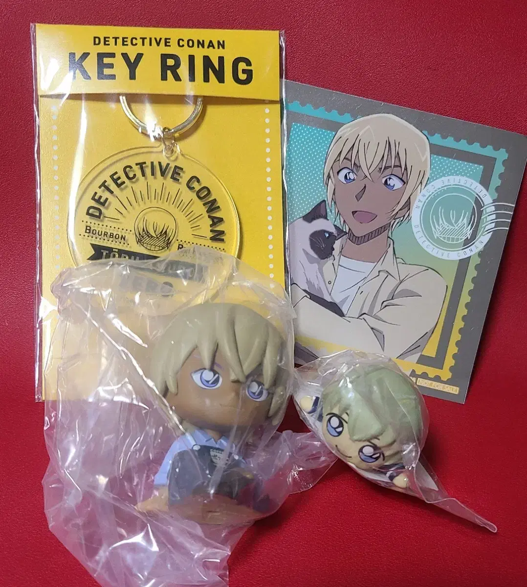 Detective Conan Amuro Liracotto, Acrylic Key Holder and other bulk Figures