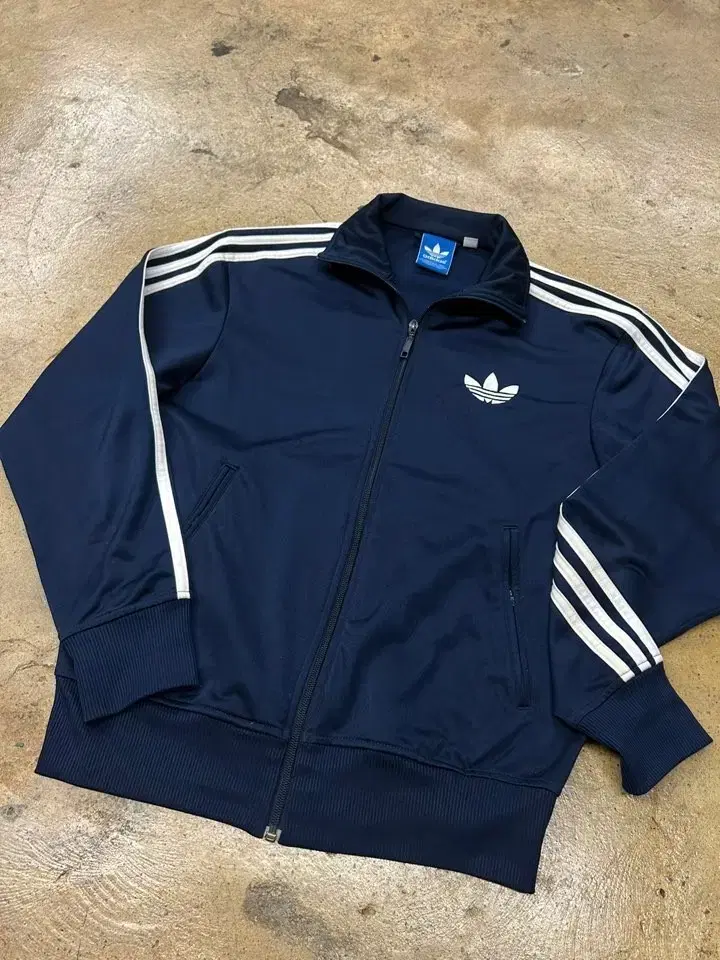 [Genuine/90] Adidas Goofy Bird Track Top Jersey Navy