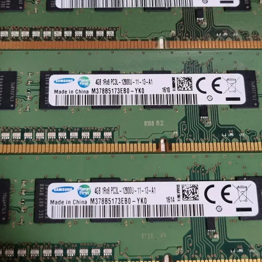 삼성 데탑용 DDR3L 4G 팝니다.단면