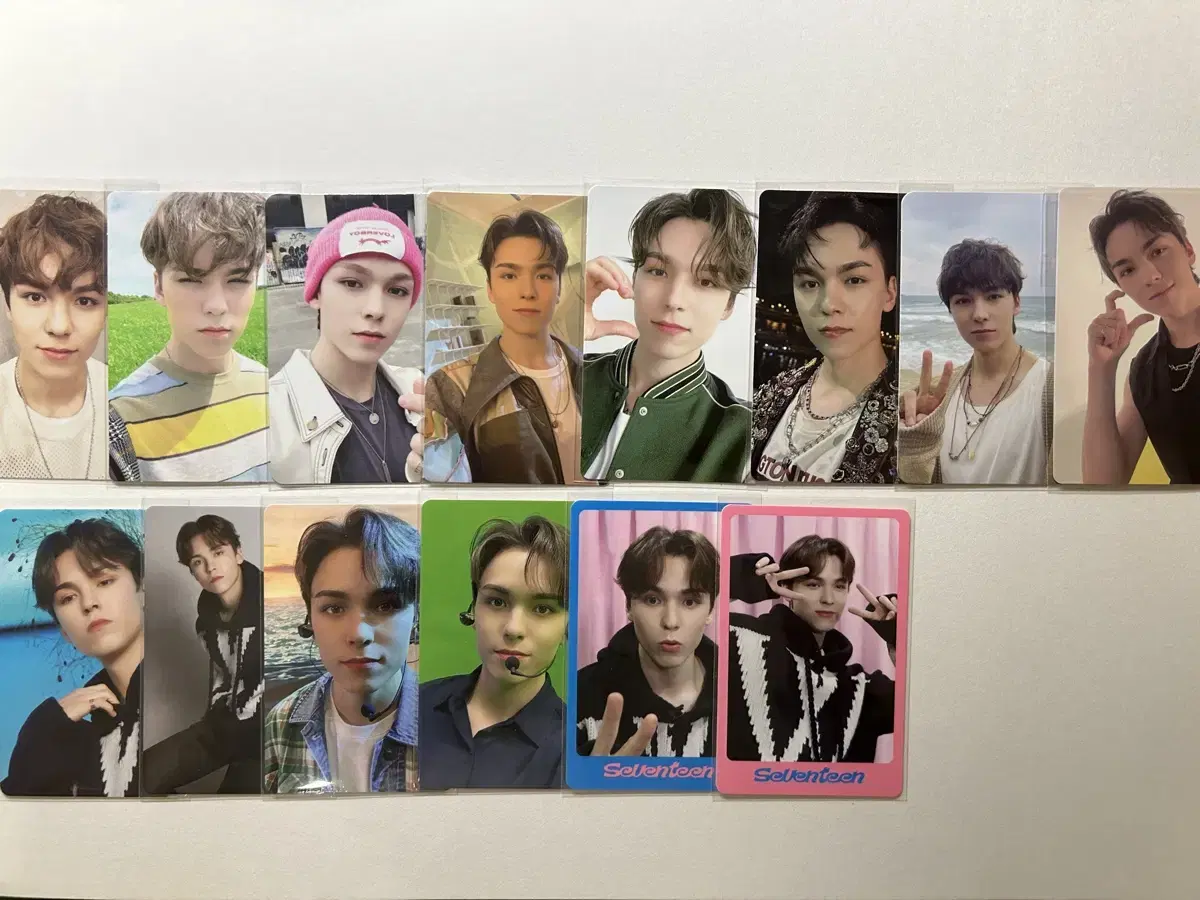 Bulk seventeen vernon photocard SPILL THE FEELS incomplete diacon