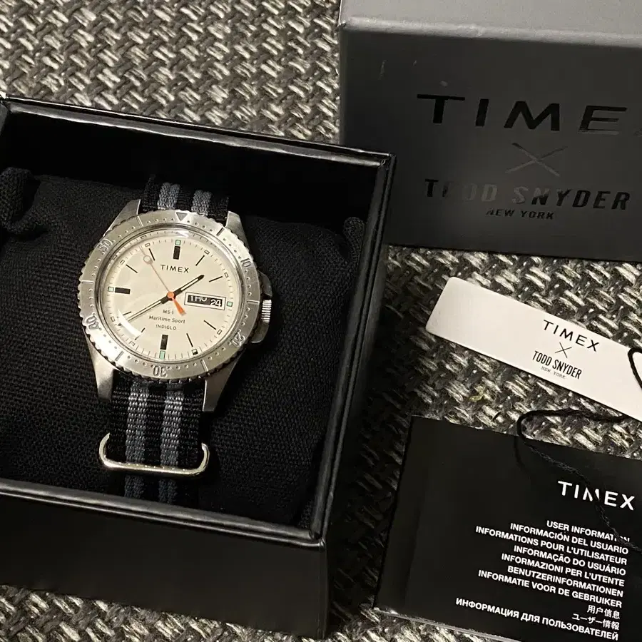 타이맥스X토드스나이더 MS1 아이보리 timex