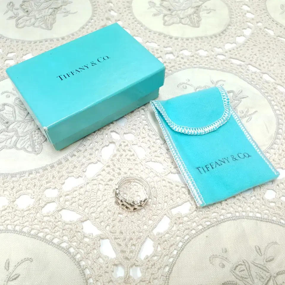 TIFFANY&CO 티파니앤코 팔로마피카소 러빙하트링 스털링실버 A907