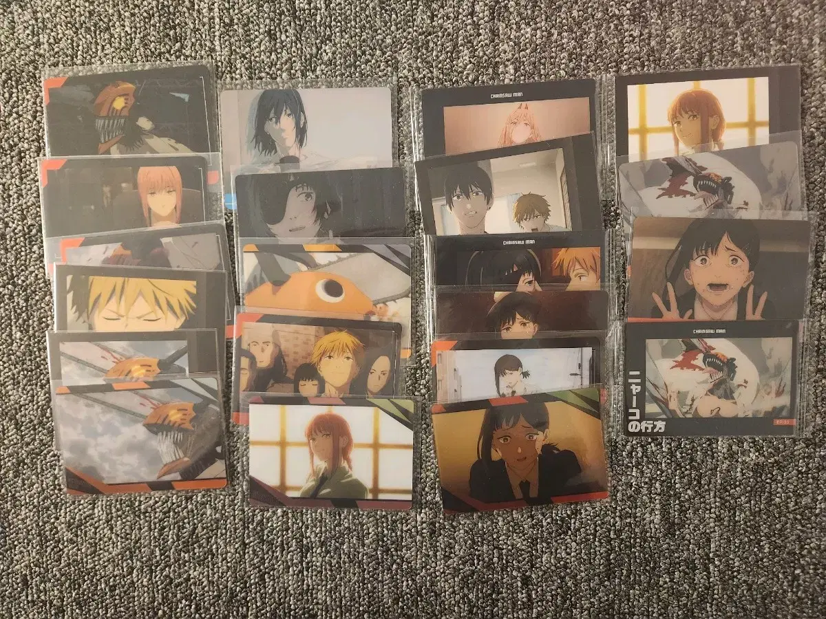 [bulk] Chainsaw Man Pashakore ClearCard MetalCard WTS