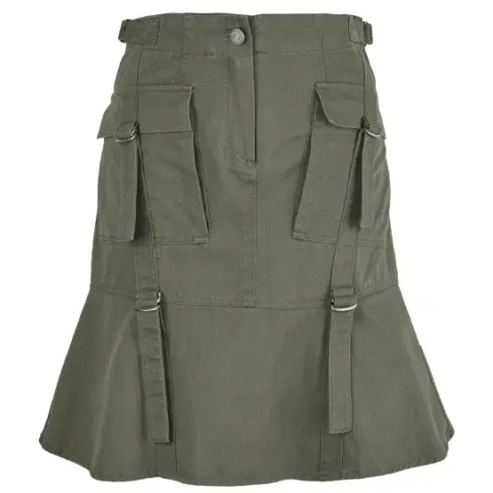 (마지막가격) 세릭 STRAP FLARED CARGO SKIRT