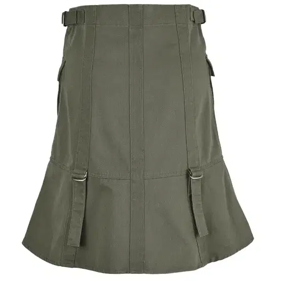 (마지막가격) 세릭 STRAP FLARED CARGO SKIRT