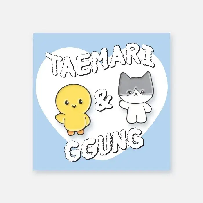 unsealed) shinee taemin Tamari Kung Badge Set