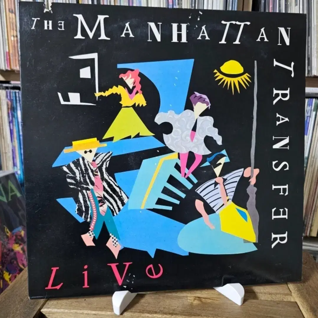 (맨하탄 트랜스퍼) Manhattan Transfer - Live LP