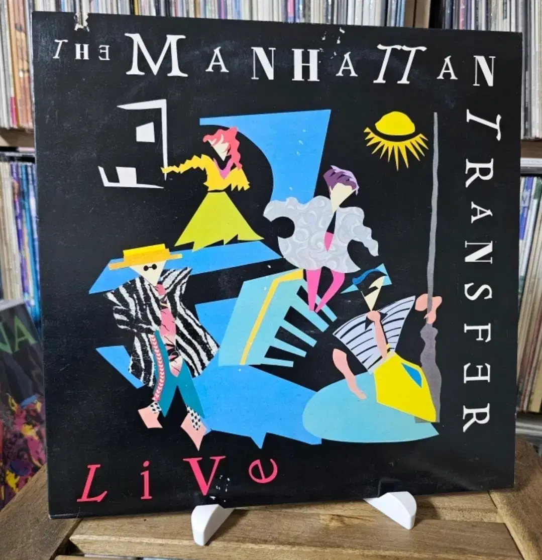 (맨하탄 트랜스퍼) Manhattan Transfer - Live LP