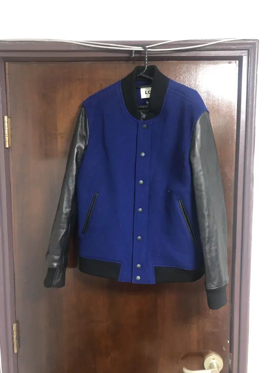 Lo-fi sheepskin varsity jacket L 100