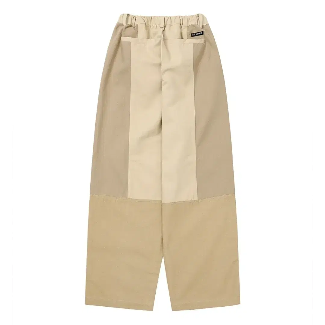 아조바이아조 Tri Mixed Cotton Pants (BEIGE)