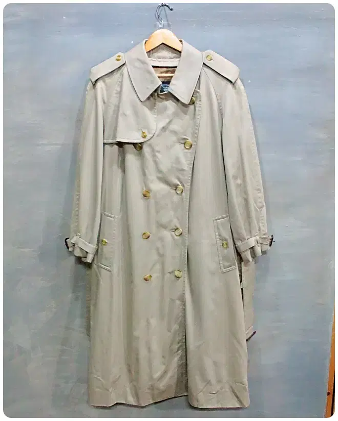 [XL] 90s Burberry Prosum Double Trench Coat