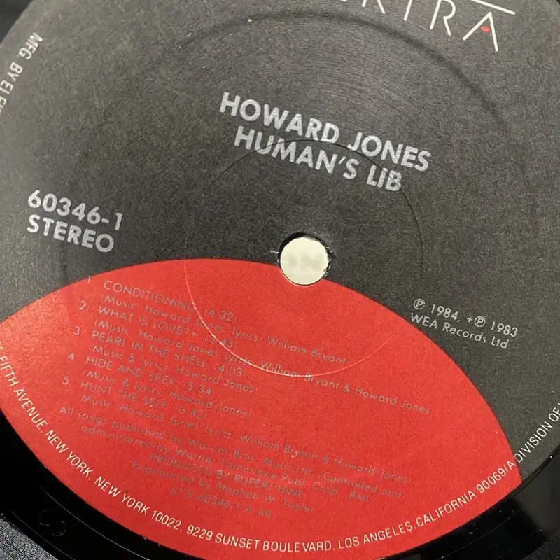 HOWARD JONES LP / AA6156