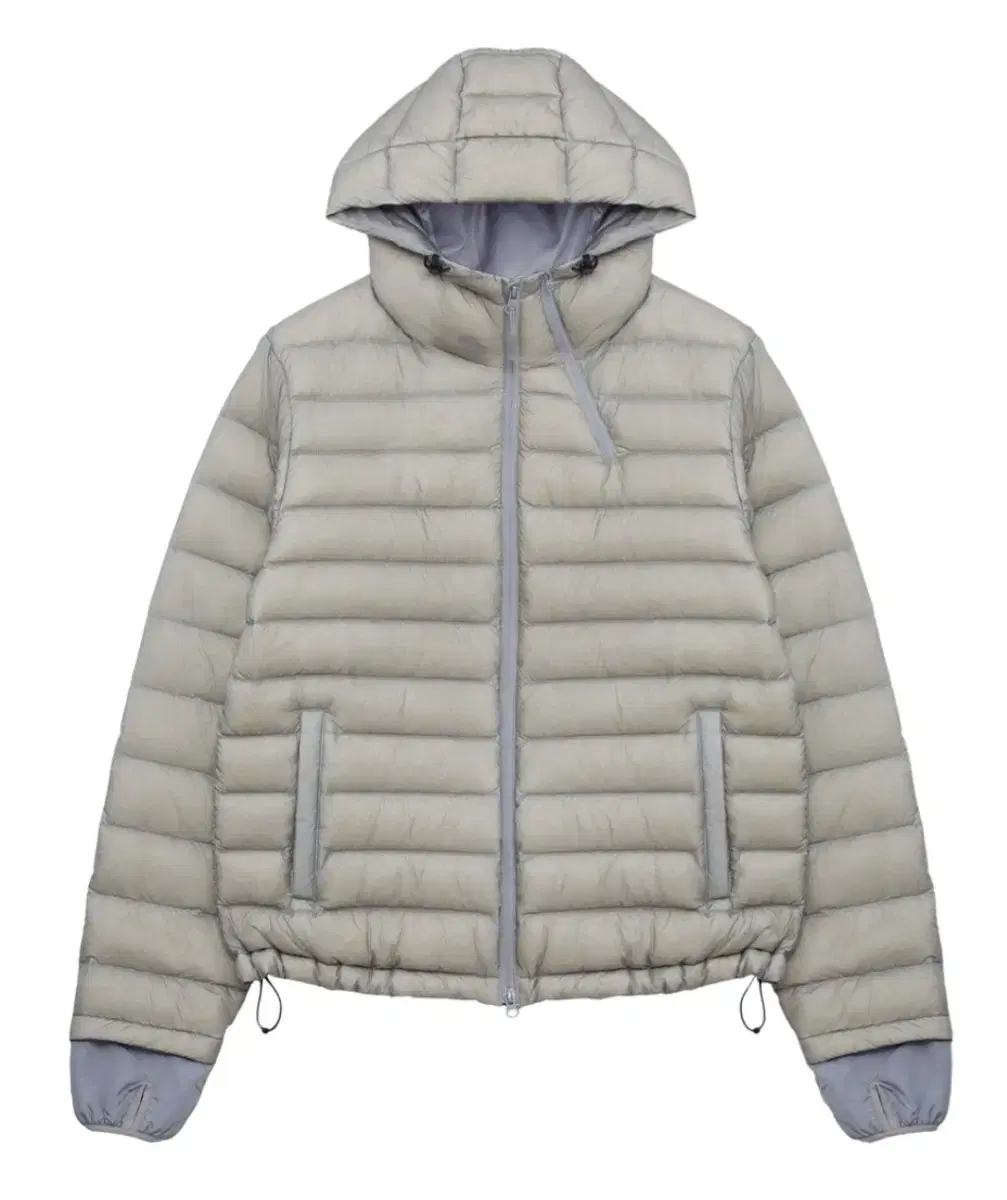 San San Gear Serpentine Puffer Jacket (2)sizeGrey - 24FW