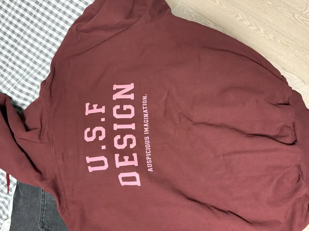 Urbanstuff Burgundy Hoodie