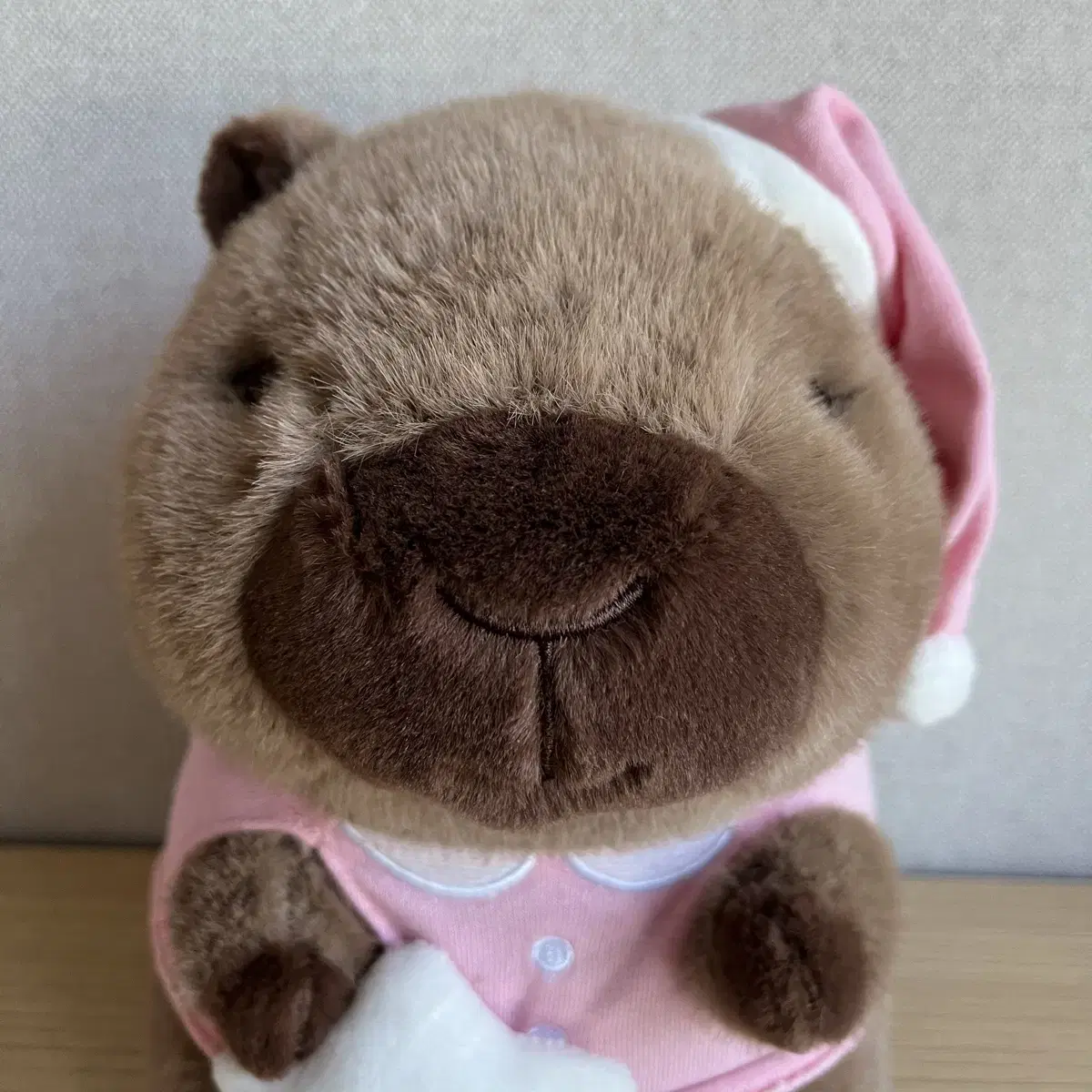 파자마 카피바라짱 다크브라운 인형 27cm