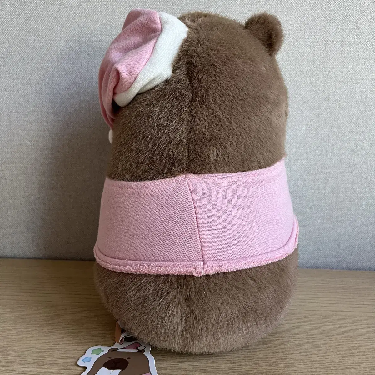 파자마 카피바라짱 다크브라운 인형 27cm