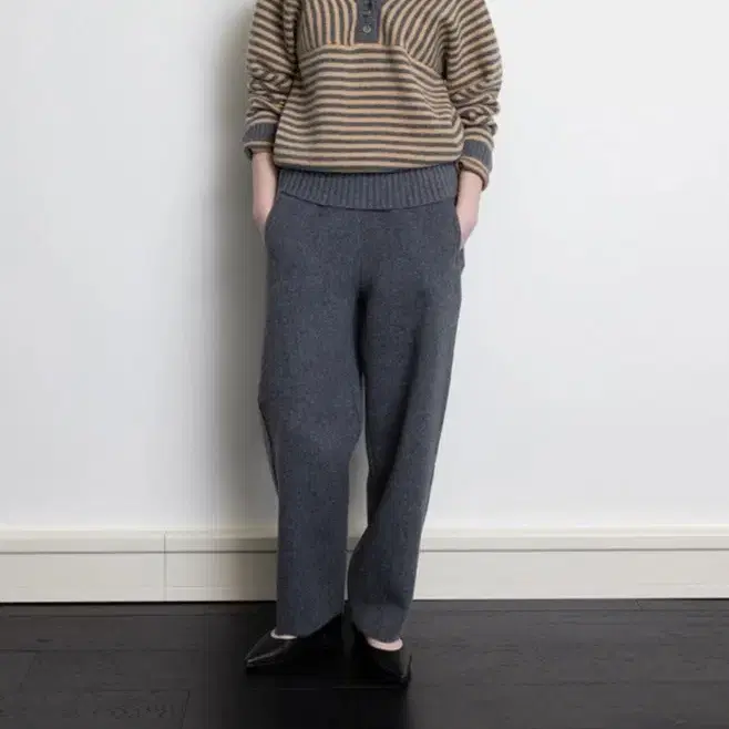 문달 tar stripe knit 이주미 착용