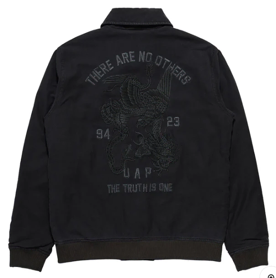 [2XL] Maharishi U.A.P Embroidered Tour Jacket Black