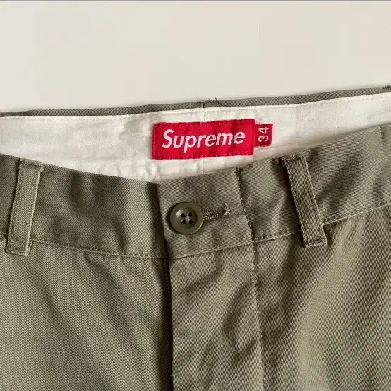 슈프림 Supreme 밀리터리 치노 팬츠 바지