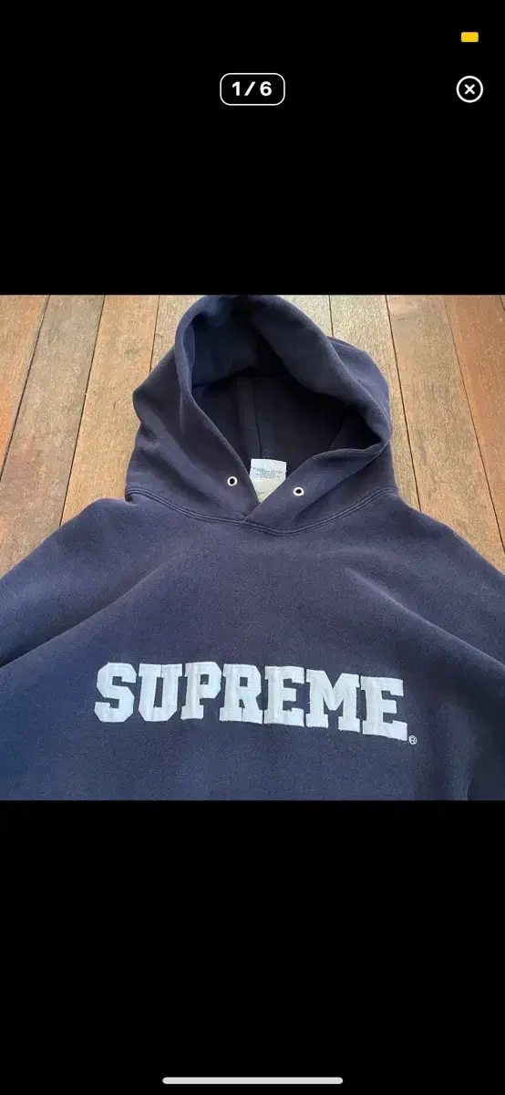 1999 슈프림 Supreme X chamion 챔피온 후드