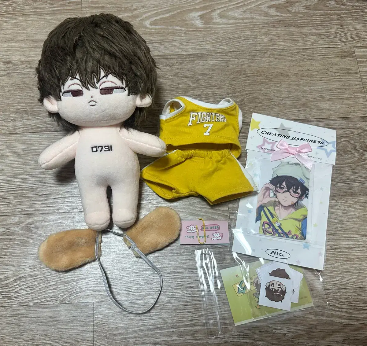 SLAM DUNK Middle Schooler Song Tae-Sub 20cm Attribute doll bulk Wts.