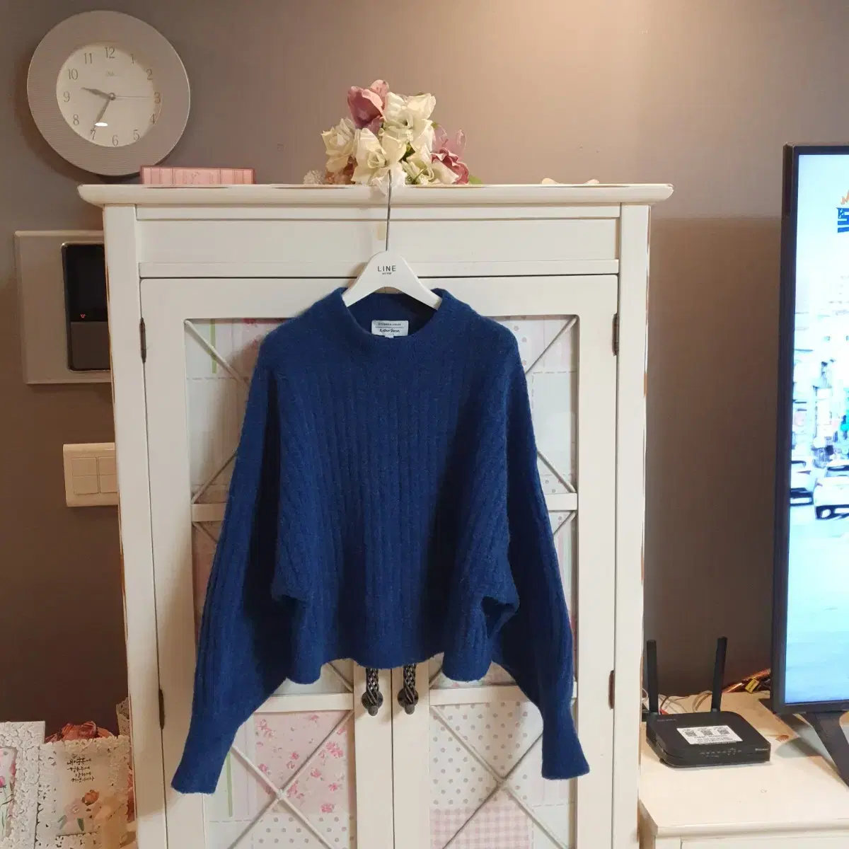 Anderstorisnat Sweater/55-66