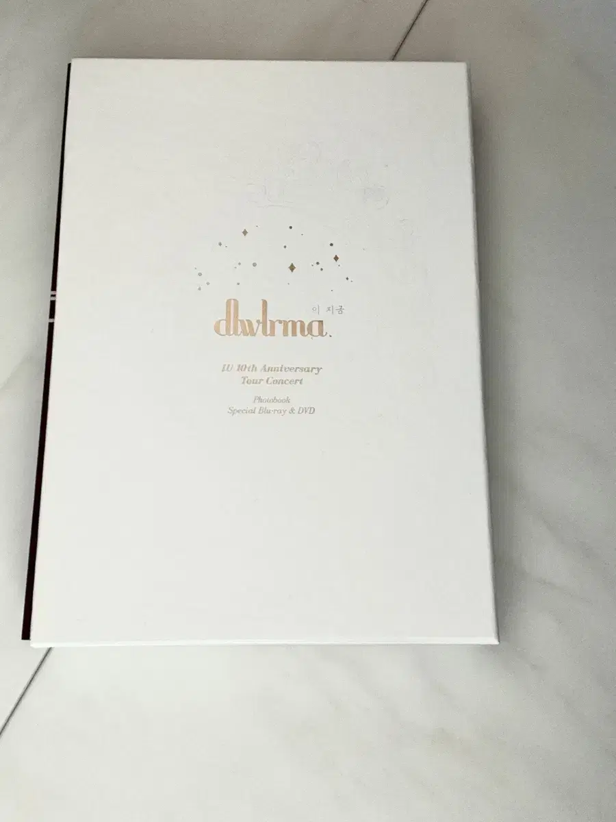 IU's 10th Anniversary Blu-ray & Photobook.